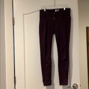 Paige skinny jeans